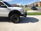 Fab Fours Black Steel Bumpers Installed