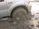 Stuck (street tires   mud)