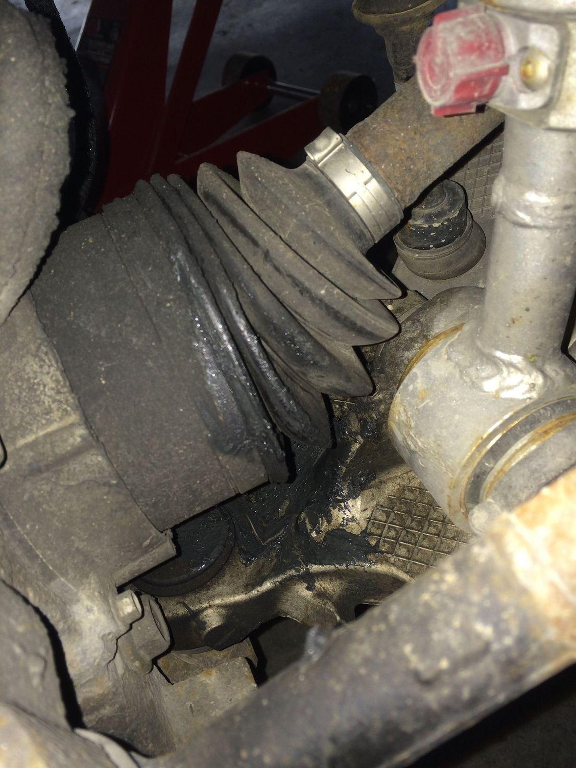 Is this my cv boot leaking? Forums