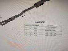 2021+ 5.0 crew cab/extended cab Borla S-Type bill of materials