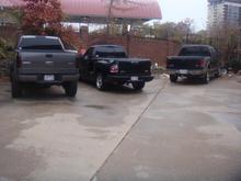 dads f250 ,brothers lightning ,my 06