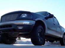 New Headlights 1, and yes, the truck is dirty