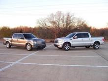 Brothers, darker (Milt IV) on the left, mine, lighter on the right.