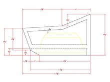 Speaker Box Design Model for .35 CF Box (Profile w/ Dimensions)

NOTE: NOT THE BOX I ENDED UP BUILDING