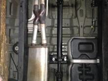 Crappy aluminized pipe and the Magnaflow muffler wore out after 2 years