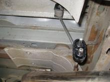 new hanger for rear of muffler