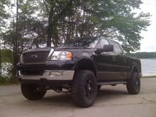 Lifted with running boards