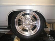 The new wheels. This is one of the rear wheel.