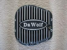 Custom differential cover.