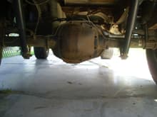 Rear axle before I started