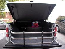 September 2009:

- Old OEM plastic bedliner removed

- Ford OEM carpet Sport Liner 4L3Z-8400038-AAA added (same as BEDRUG BR-Q04SC-K)