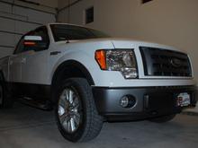 My Stock 2009 F150 FX4...first day home in the garage.