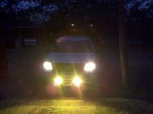 Low beams, Hella H71010321 on fog lights