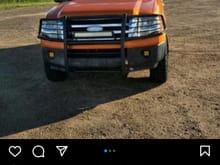My old 07 expedition wrapped in metallic pumpkin orangev