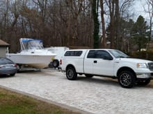 Tows the boat with no problems