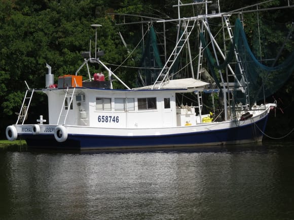 Small trawler for inside waters.