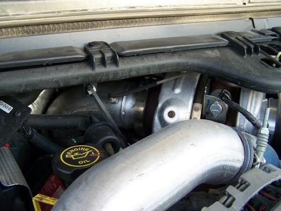 4" down pipe with pyro