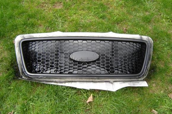 Black Painted Grill