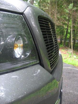 CW black grille