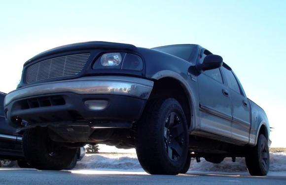 New Headlights 1, and yes, the truck is dirty