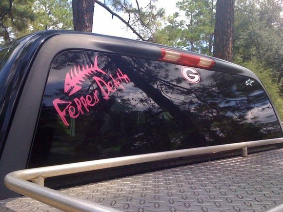 "Pepper Death" Fuk Salt Life!!
 Gooo GA Bulldawgs!!
AlpineStar for my Street bike &amp; 4Wheeler Needs :) lol