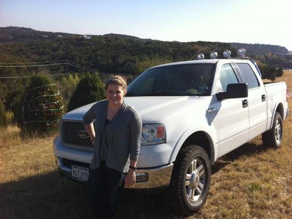 The girl and my truck