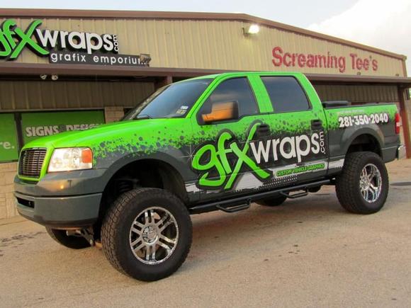 GFX Wraps Shop Truck 0