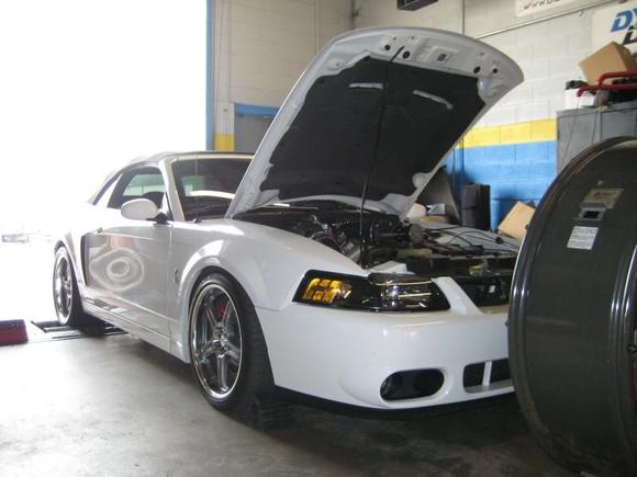 On the dyno