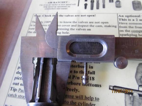 IMG 1774
This shows a caliper measurement of the OD of the Timesert reaming tool.  It's about 16.3 mm.