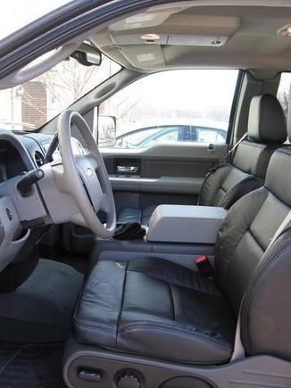 OE Leather installed
