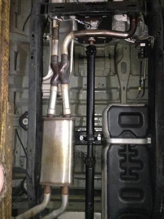 Crappy aluminized pipe and the Magnaflow muffler wore out after 2 years