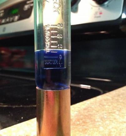 Ethanol content test eastern North Carolina March 2 2013 BP 93 Octane