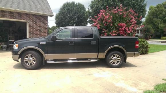 Not shining, haven't been able to wash it when its raining everyday