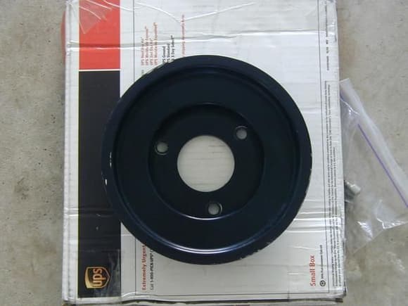 procharger crank pulley