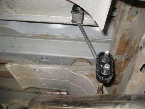 new hanger for rear of muffler