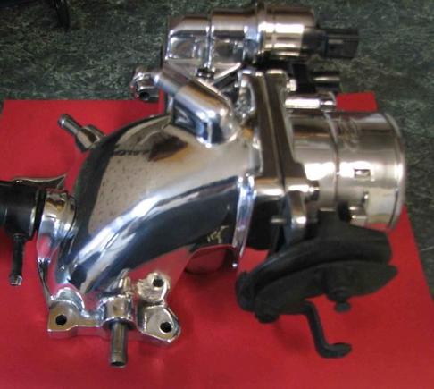 Polished Throttle Body/Plenum/IAC