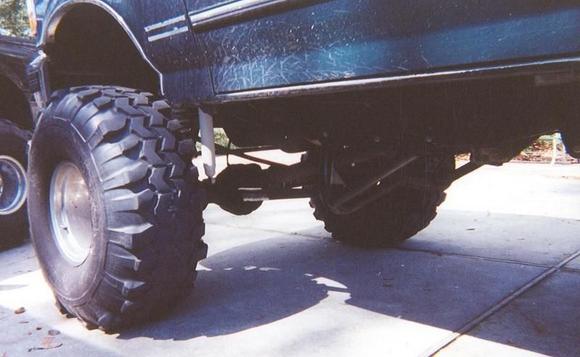 the custom bent tube crossmember