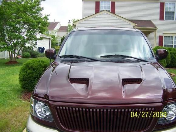 2000 Ford F150 Lariat - Cervini Ram Air Hood