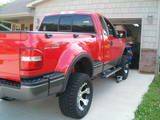 Skyjacker lift kit passenger rear quarter