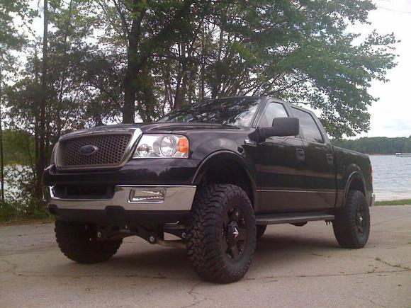 Lifted with running boards