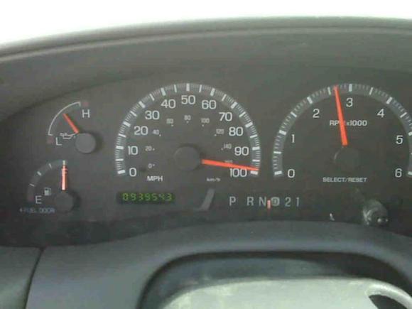 The Ford rides good with the new 38's and 4.88 gears!
