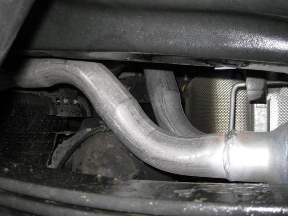Fefay Exhaust Axle Bend