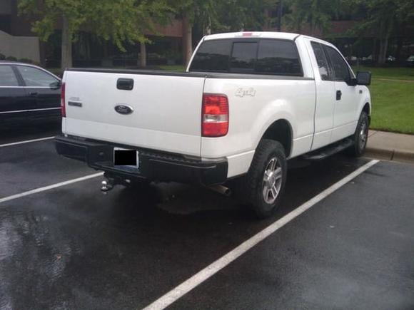 Powder Coated Rear Bumper