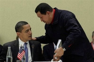 president obama hugo chavez 4 18 09