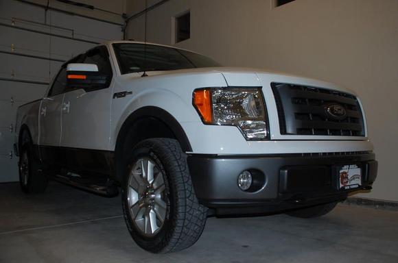 My Stock 2009 F150 FX4...first day home in the garage.