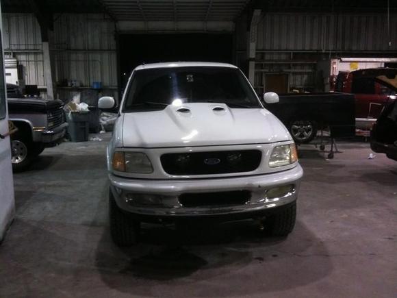 New hood. Made the ram air vents functional too!