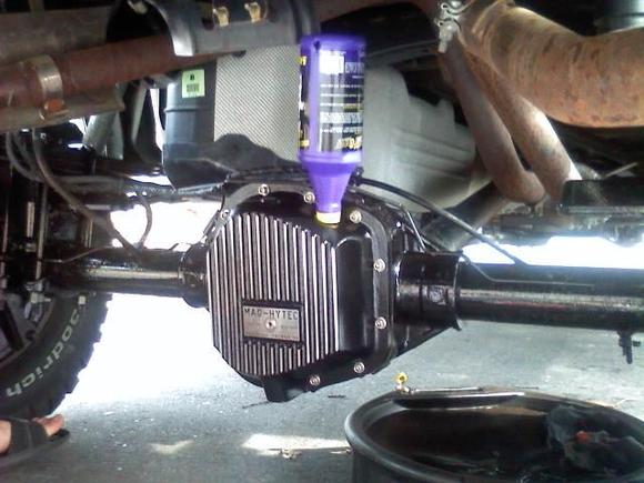 Diff cover getting some royal treatment