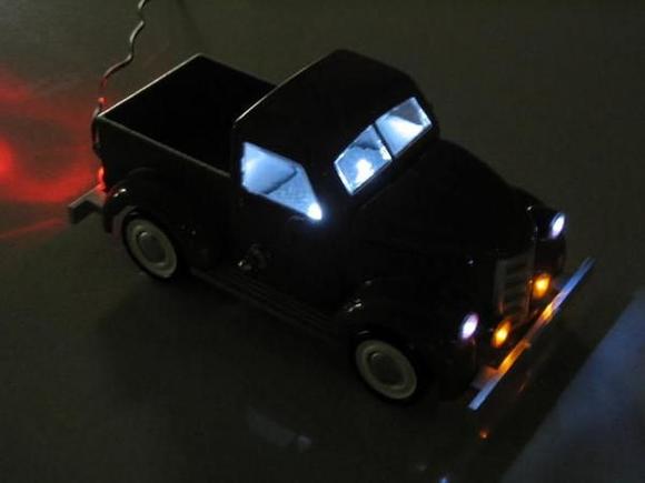 Night light in my son's room -- lit.