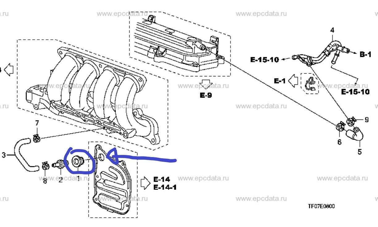 PCV Valve Grommet Fell Inside Unofficial Honda FIT Forums
