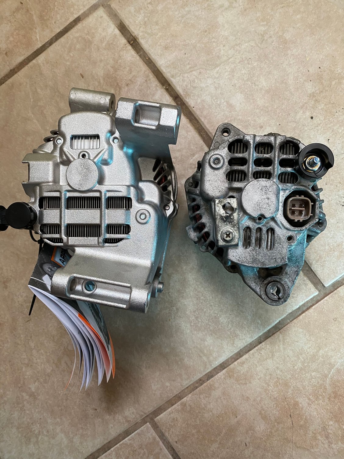 Autozone Alternator shape is different Unofficial Honda FIT Forums